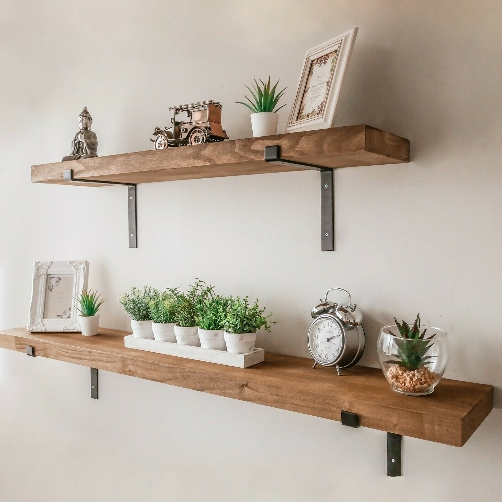 Rustic OAK Floating Shelves – Identify The Truth About Them